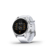 Garmin Epix Pro Std. Edition 42mm Garmin, Epix Pro Std. Edition 42mm, Watch, Watch Color: Silver, Wristband: White - Silicone Watches