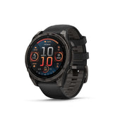 Garmin fenix 8 AMOLED Sapphire 47mm Grey, Wristband: Black/ Pebble Gray - Silicone Watches
