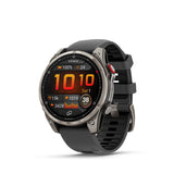 Garmin fenix 8 Pro 47 mm, AMOLED Sap. Black - Silicone Watches