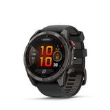 Garmin fenix 8 Pro 51 mm, AMOLED Sap. Black/ Pebble Gray - Silicone Watches