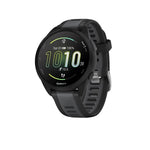 Garmin Forerunner 165 Music Black, Wristband: Slate - Silicone Watches