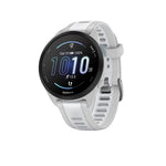 Garmin Forerunner 165 Music Grey, Wristband: Whitestone - Silicone Watches