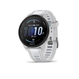 Garmin Forerunner 165 Music Grey, Wristband: Whitestone - Silicone Watches