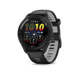 Garmin Forerunner 265 Music Black, Wristband: Black/Powder Grey - Silicone Watches