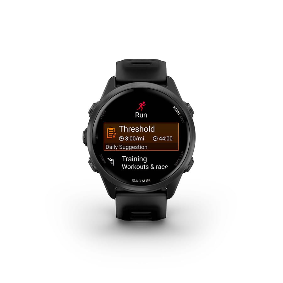 Garmin Forerunner 570 SmartWatch - 42mm, Whitestone/Cloud Blue Accessories - Computers