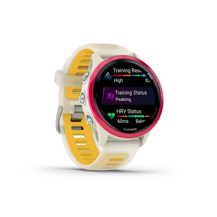 Garmin Forerunner 570 SmartWatch - 42mm, Whitestone/Cloud Blue Accessories - Computers