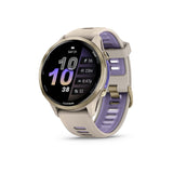 Garmin Forerunner 970 French Grey, Wristband: French Grey/Translucent Indigo - Silicone Watches