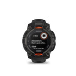 Garmin Instinct 3 45mm Solar Garmin, Instinct 3 45mm Solar, Watch, Watch Color: Black, Wristband: Black - Silicone Watches