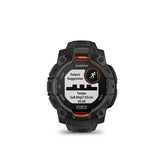 Garmin Instinct 3 45mm Solar Garmin, Instinct 3 45mm Solar, Watch, Watch Color: Black, Wristband: Black - Silicone Watches