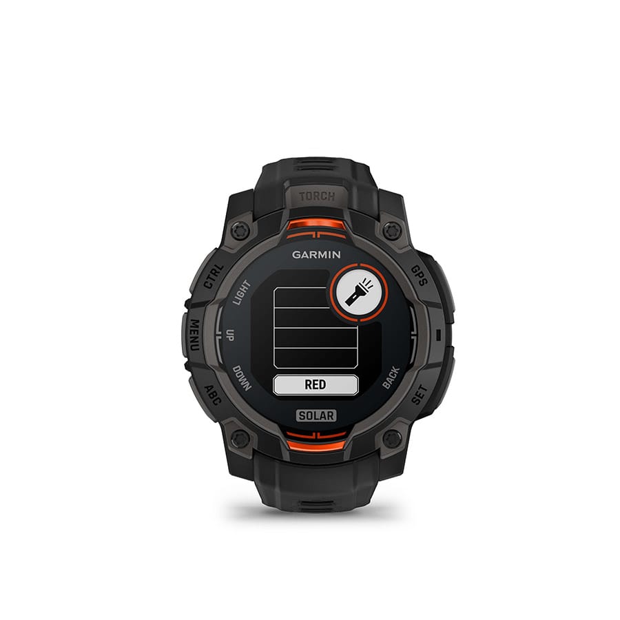 Garmin Instinct 3 45mm Solar Garmin, Instinct 3 45mm Solar, Watch, Watch Color: Black, Wristband: Black - Silicone Watches