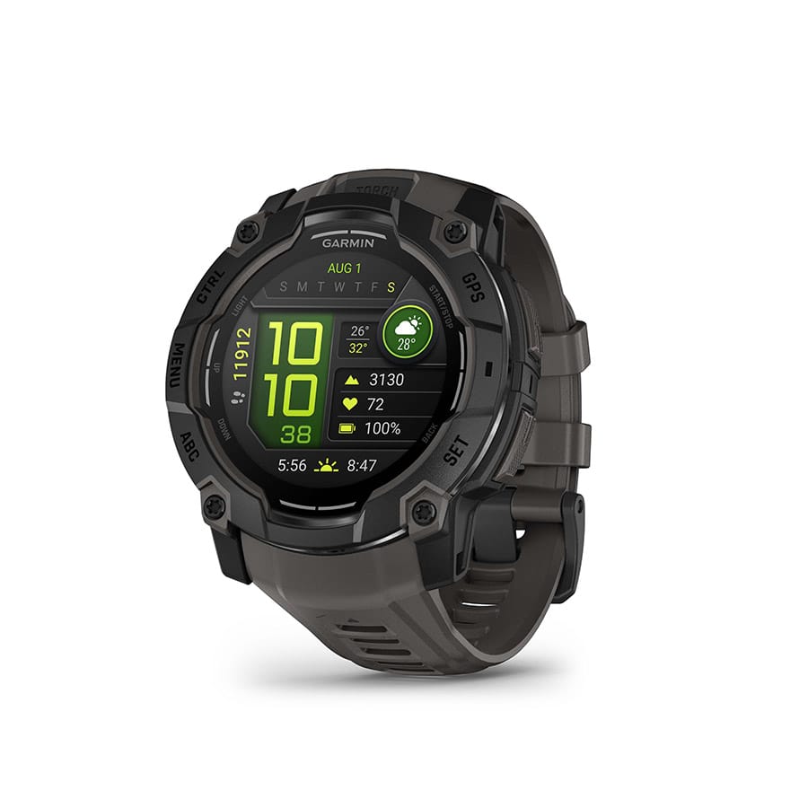 Garmin Instinct 3, 50mm AMOLED Black, Wristband: Charcoal - Silicone Watches