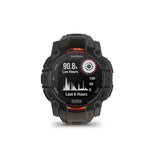 Garmin Instinct 3, 50mm Solar Garmin, Instinct 3 50mm Solar, Watch, Watch Color: Black, Wristband: Charcoal - Silicone Watches