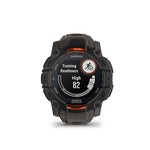 Garmin Instinct 3, 50mm Solar Garmin, Instinct 3 50mm Solar, Watch, Watch Color: Black, Wristband: Charcoal - Silicone Watches