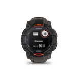 Garmin Instinct 3, 50mm Solar Garmin, Instinct 3 50mm Solar, Watch, Watch Color: Black, Wristband: Charcoal - Silicone Watches