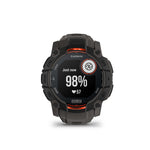 Garmin Instinct 3, 50mm Solar Garmin, Instinct 3 50mm Solar, Watch, Watch Color: Black, Wristband: Charcoal - Silicone Watches