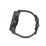 Garmin Instinct 3, 50mm Solar Garmin, Instinct 3 50mm Solar, Watch, Watch Color: Black, Wristband: Charcoal - Silicone Watches