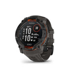 Garmin Instinct 3, 50mm Solar Garmin, Instinct 3 50mm Solar, Watch, Watch Color: Black, Wristband: Charcoal - Silicone Watches