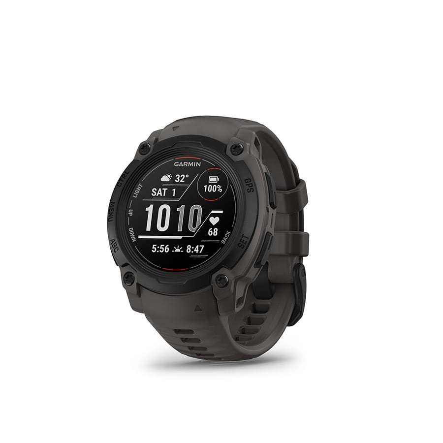 Garmin Instinct E, 40mm Black, Wristband: Charcoal - Silicone Watches