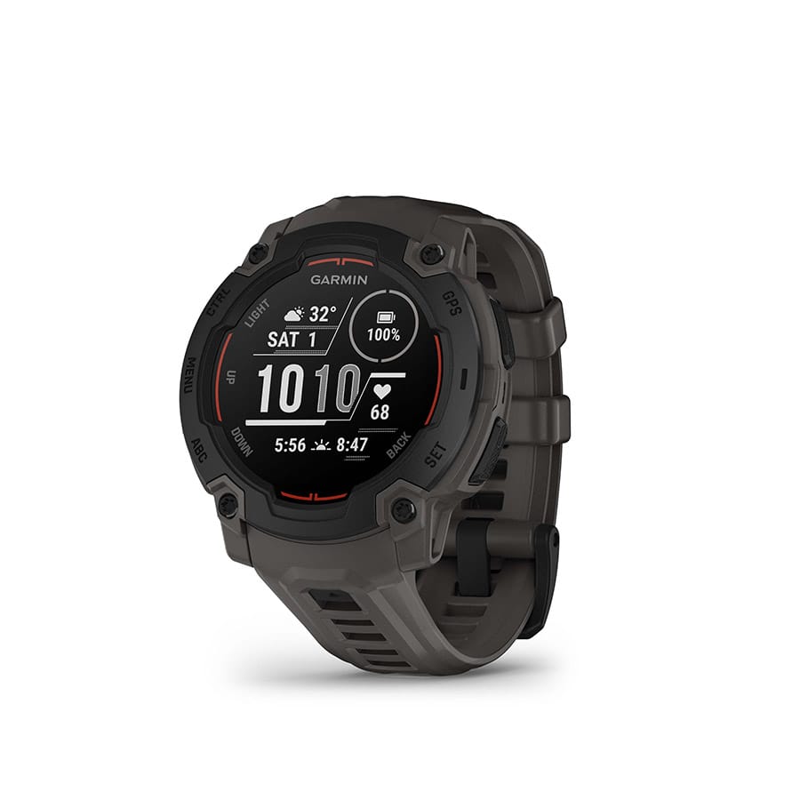 Garmin Instinct E, 45mm Black, Wristband: Charcoal - Silicone Watches