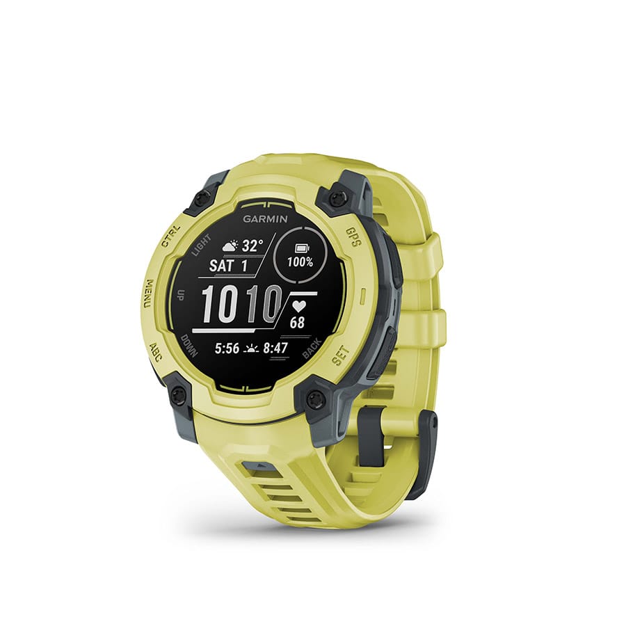 Garmin Instinct E, 45mm Electric Lime, Wristband: Electric Lime - Silicone Watches