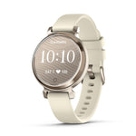 Garmin Lily 2 Creame Gold, Wristband: Coconut - Silicone Watches