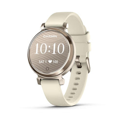 Garmin Lily 2 Creame Gold, Wristband: Coconut - Silicone Watches