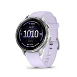 Garmin Venu 4 41mm Silver, Wristband: Periwinkle - Silicone Watches