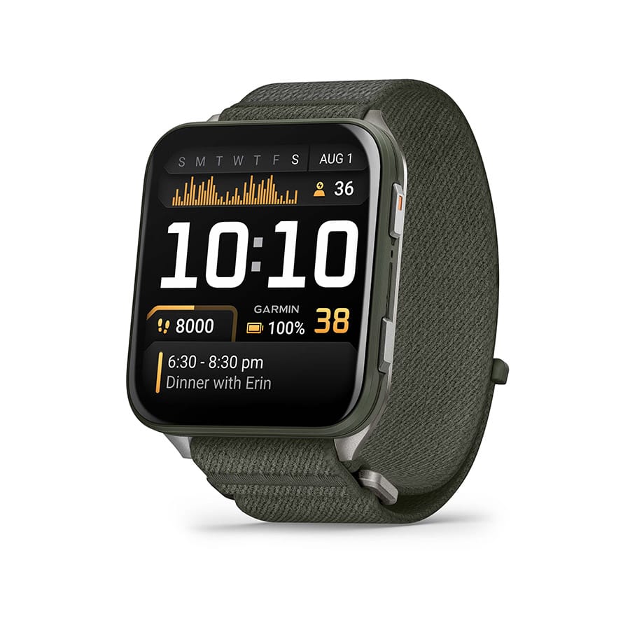 Garmin Venu X1 Moss, Wristband: Moss - Nylon Watches
