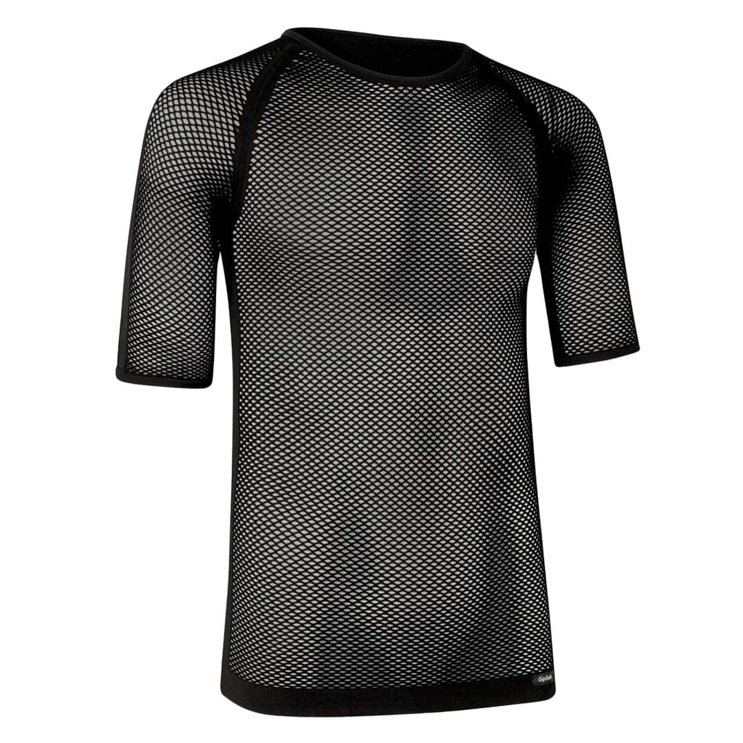 GripGrab 3-Season Short Sleeve Base Layer Black / XS/S Apparel - Clothing - Men's Base Layers