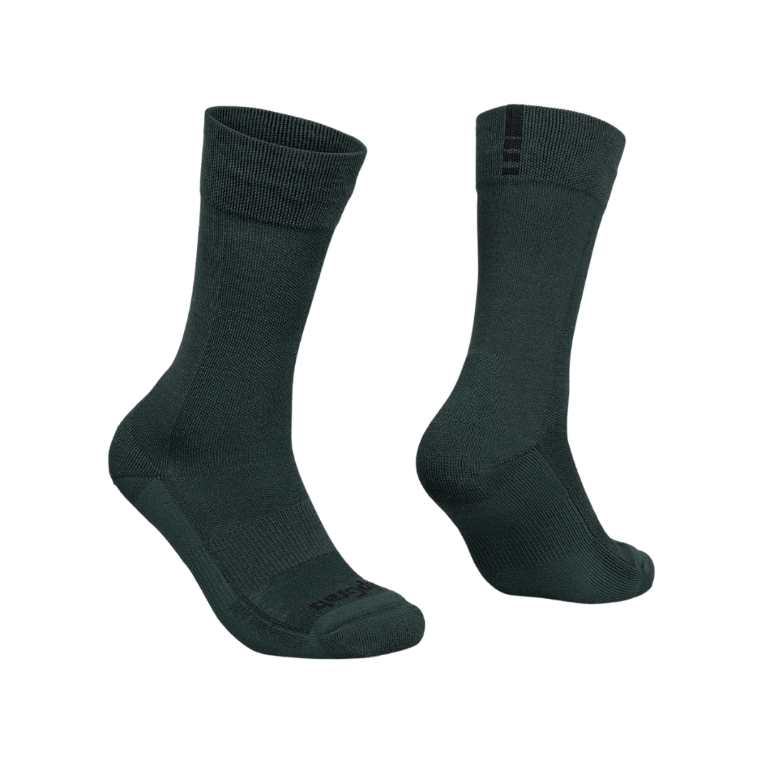 GripGrab Alpine Merino High Cut Winter Socks Green / Small Apparel - Clothing - Socks