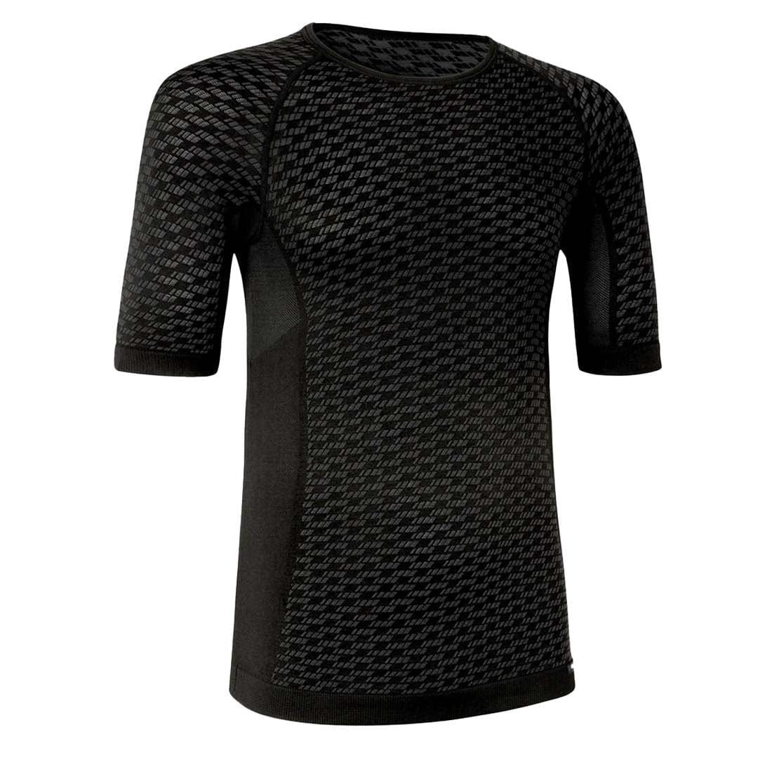 GripGrab Expert Seamless Lightweight Base Layer SS Black / XS/S Apparel - Clothing - Men's Base Layers