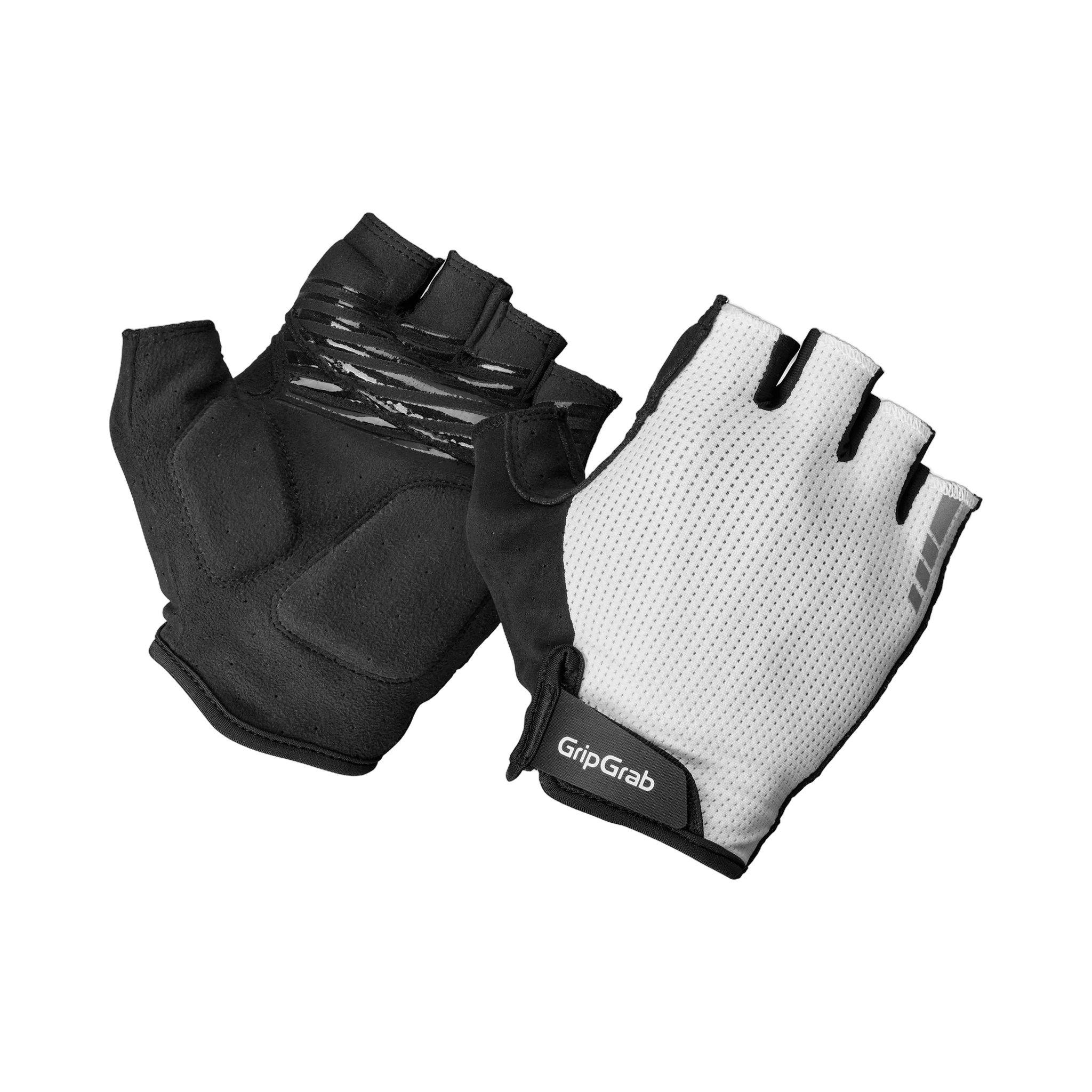 GripGrab EXPLR Padded Short Finger Summer Gloves White / XS Apparel - Clothing - Gloves - Road