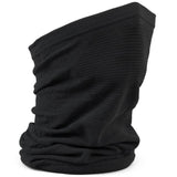 GripGrab Freedom Seamless Warp Knitted Neckwarmer Black Apparel - Apparel Accessories - Warmers - Neck