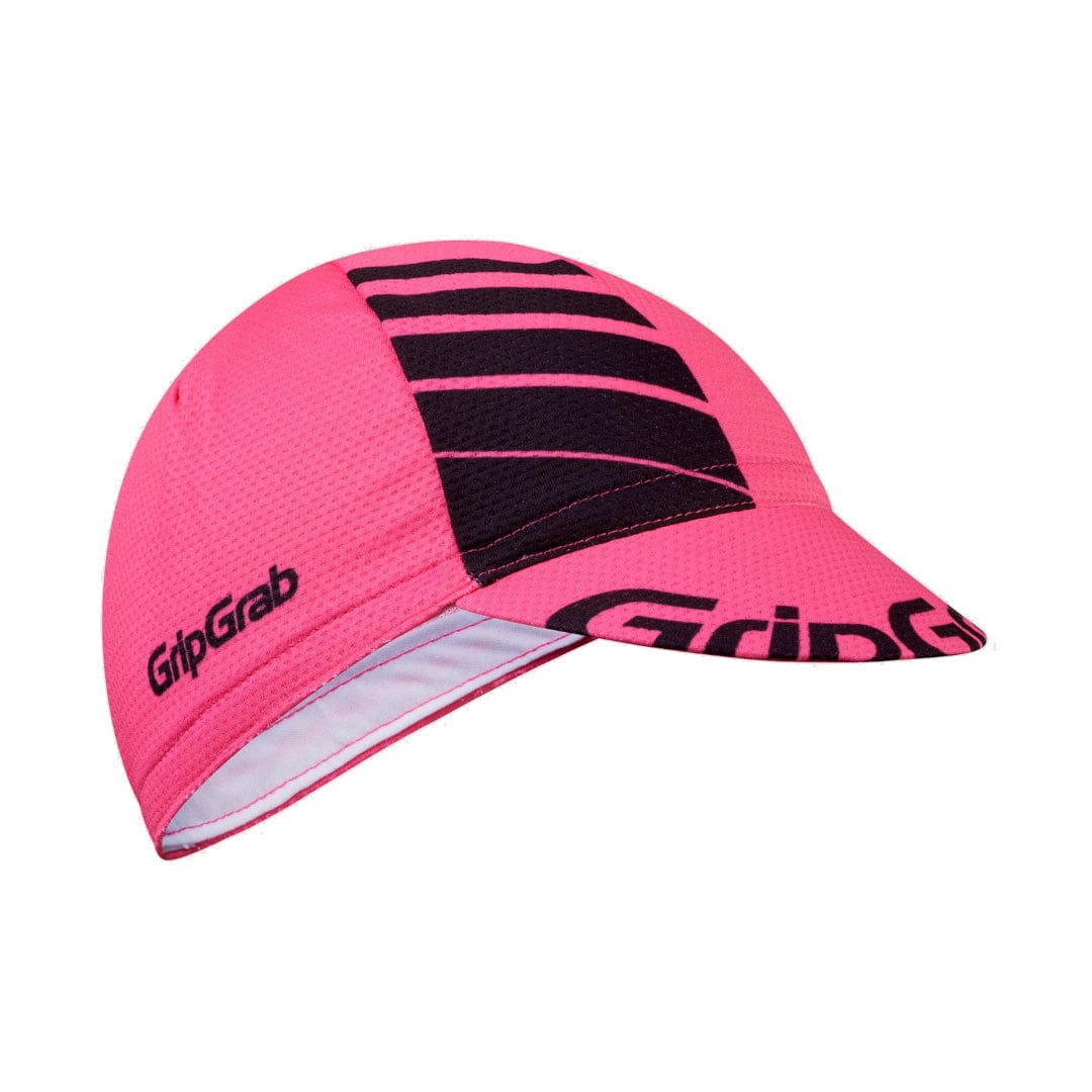 GripGrab Lightweight Summer Cycling Cap Pink/Black / S/M Apparel - Clothing - Riding Caps