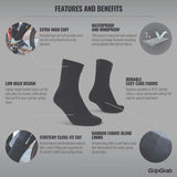 GripGrab Lightweight Waterproof Socks Apparel - Clothing - Socks