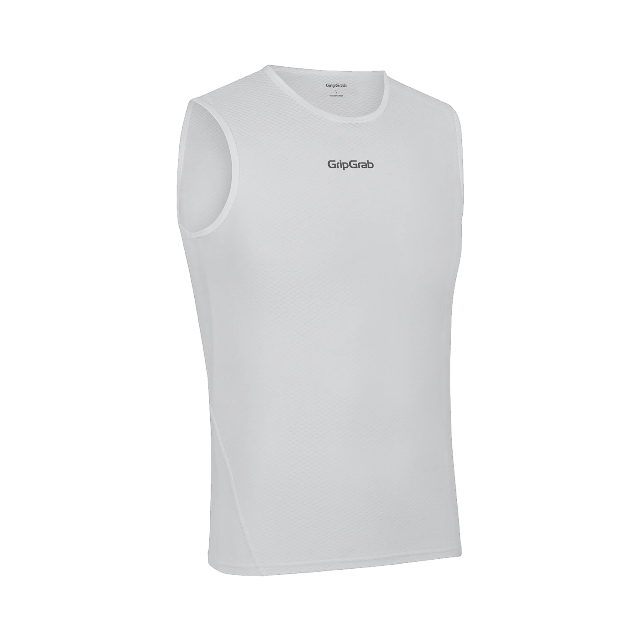 GripGrab Men's Ultralight Mesh Sleeveless Base Layer White / S Apparel - Clothing - Men's Base Layers