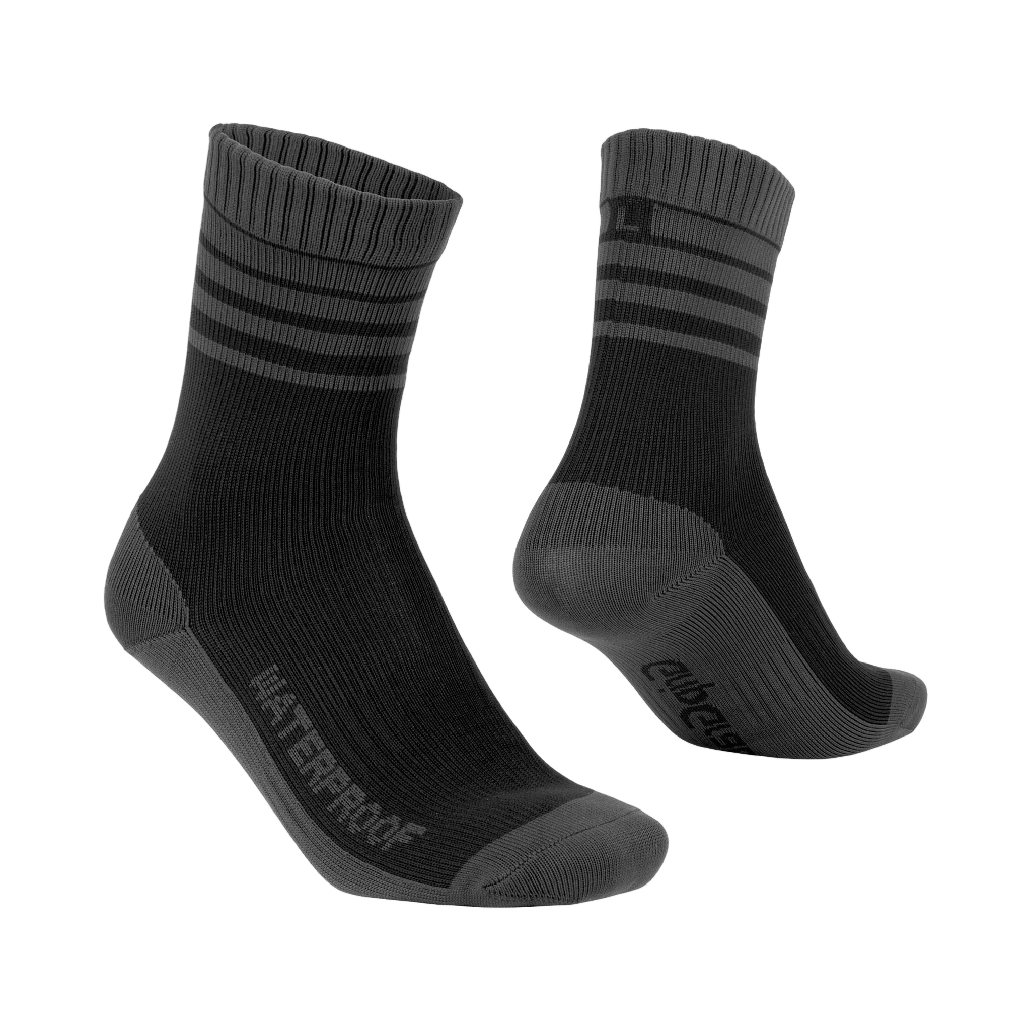 GripGrab Merino-Lined Waterproof Winter Socks Black / S Apparel - Clothing - Socks