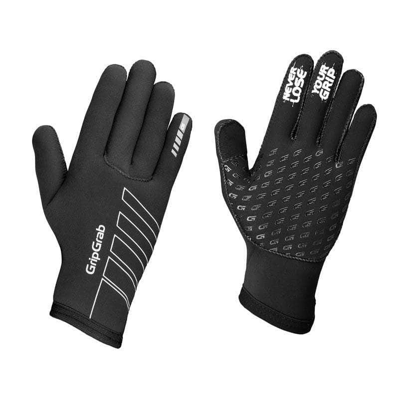 GripGrab Neoprene Rainy Weather Gloves Black / S Apparel - Clothing - Gloves - Road