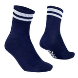 GripGrab Original Stripes Crew Socks Navy Blue / XS Apparel - Clothing - Socks