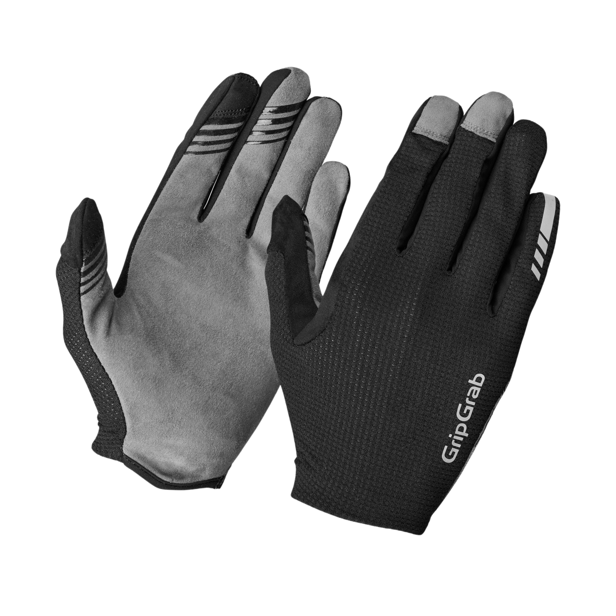 GripGrab PACR InsideGrip Full Finger Summer Gloves Black / S Apparel - Clothing - Gloves - Mountain