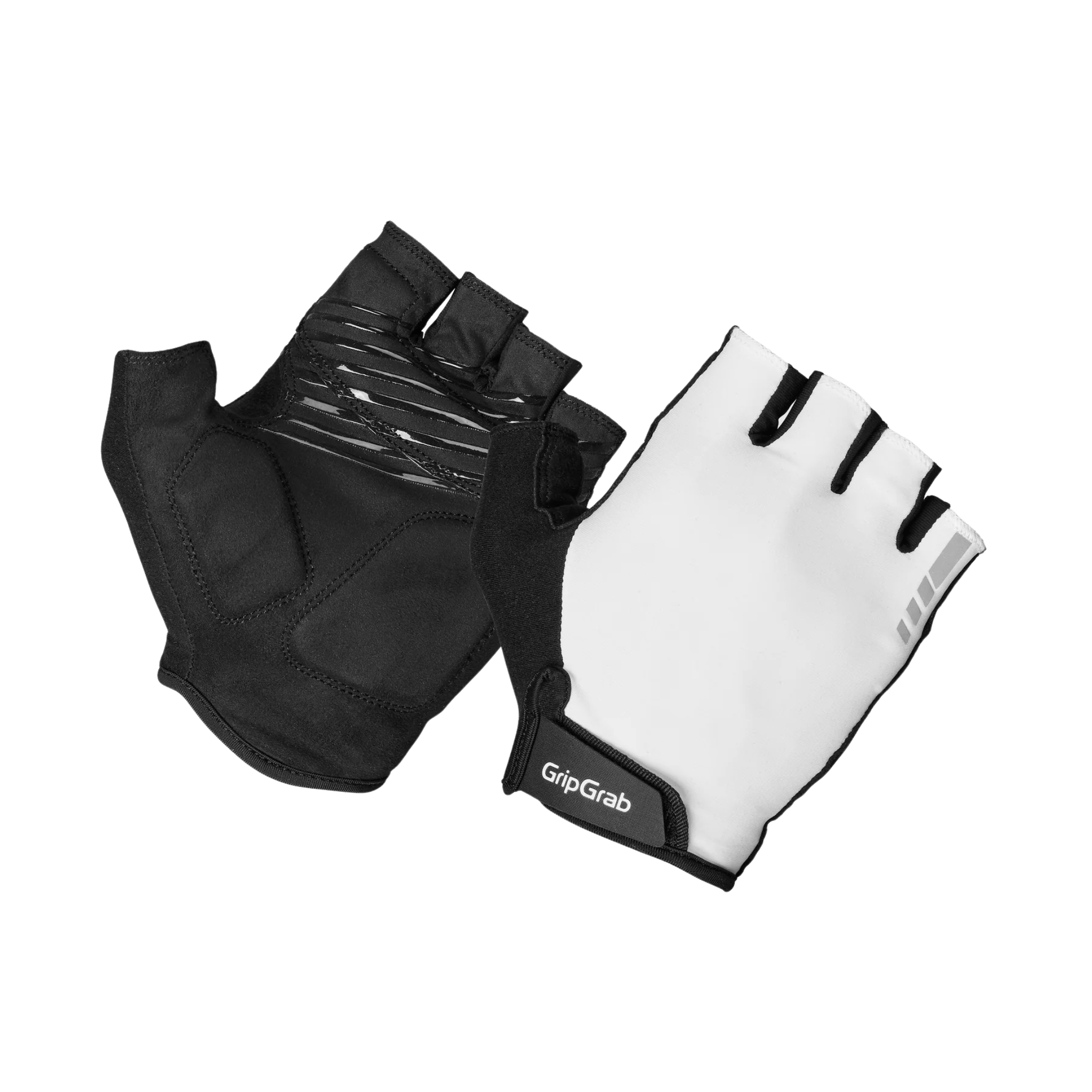 GripGrab RIDE Padded Short Finger Summer Gloves White / XS Apparel - Clothing - Gloves - Road