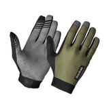 GripGrab Vertical 2 InsideGrip Full Finger Summer Gloves Olive Green / S Apparel - Clothing - Gloves - Mountain