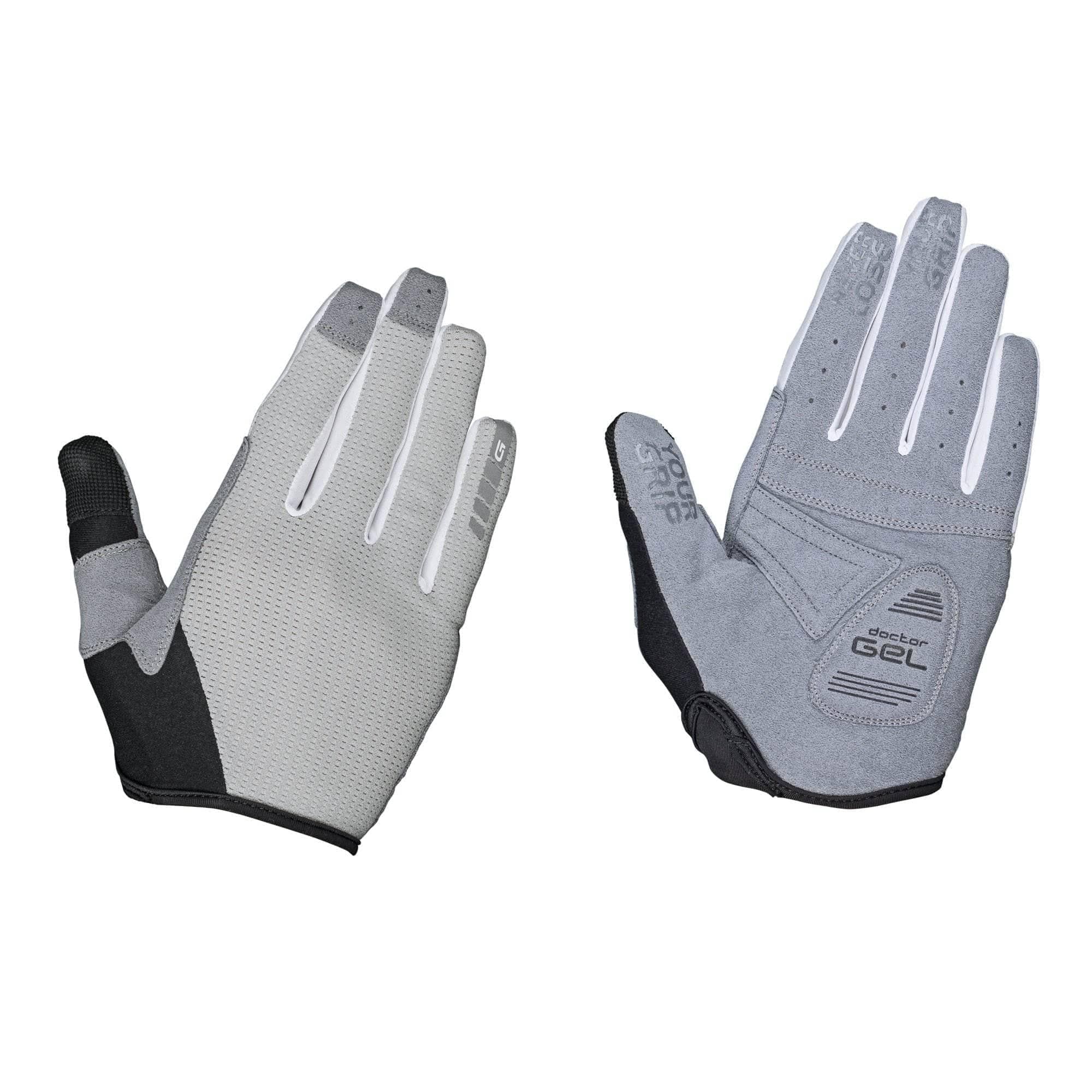 GripGrab Women's Shark Padded Full Finger Gloves Grey / XS Apparel - Apparel Accessories - Gloves - Mountain