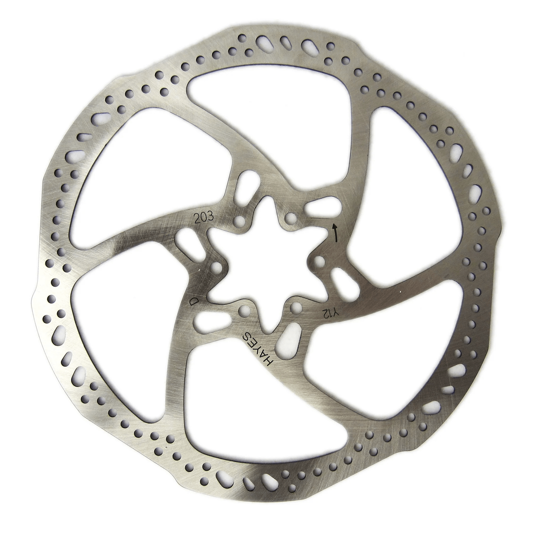 Hayes Rotor L-Series 203mm Parts - Brake Rotors - 6 Bolt