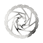Hope BRAKE DISC 180MM X 2.3MM 6 BOLT FIXED STAINLESS silver Parts - Brake Rotors - 6 Bolt