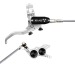 Hope Brake EVO GR4 No Rotor BRAIDED RH- Silver/Black Parts - Brake Sets