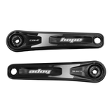 Hope E Bike Crankset Narrow Offset 155mm Black Parts - Cranksets
