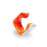 Hornit CLUG Wall Mount - MTB White/Orange / L - 1.75" - 2.25" Accessories - Storage Stands