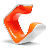 Hornit CLUG Wall Mount - Roadie (23mm - 32mm) White/Orange Accessories - Storage Stands