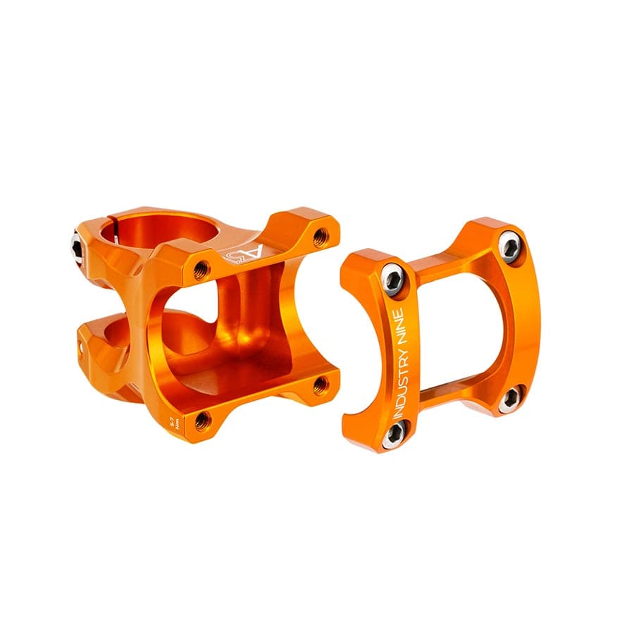 Industry Nine A318 40mm, Steerer: 1-1/8'', 6°, Orange Parts - Stems